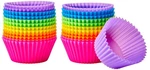 Amazon Basics Reusable Non-stick Silicone Baking Cups, Pack Of 24, Multicolor New. Price: $15.12.