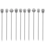Deekoudt Skull Cocktail Picks Martini Reusable Olive Garnish Skew... New. Price: $15.05.