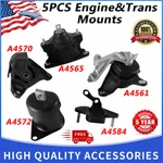 5X Engine Motor & Trans Mounts Set For 2008-2012 Honda Accord 2.4L Auto Us New. Price: $78.99.