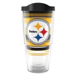 Tervis Nfl Pittsburgh Steelers - Hype Stripes Made In Usa 24 Ounces, Clear New. Price: $27.83.