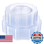 Colosus 100PCS Clear Plastic Plates Disposable Heavy Duty Party Wedding Dinner New. Price: $87.23.