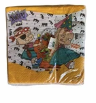 Vintage Nickelodeon Rugrats Halloween Beverage Napkins 16 Ct Designware Nip New. Price: $6.99.