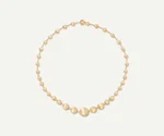 Marco Bicego Africa 18K Y/gold Graduated Necklace CB1416 02 New. Price: $9655.00.