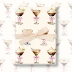 Fysuimu Sheets Martini Wrapping Paper - Not Roll 1 (pack Of 6), Pink New. Price: $14.69.