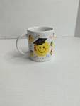 Smiley Face Graduation Hat Coffee Mug Emoticons Gift Cup Betallic Inc Y2K New. Price: $9.65.