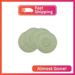 Winknowl Round Braided Placemats Set Of 4 Washable Woven Heat Resistant Table New. Price: $19.68.