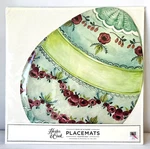 12 Hester & Cook Paper Easter Egg Placemats Table Runner Decor 13" X 17" New. Price: $28.74.