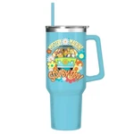 Scooby Doo Stainless Steel Insulated Tumbler Mystery Machine Dual Sided 40OZ New. Price: $35.13.