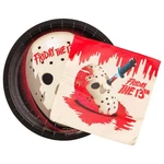 Friday The 13TH Jason Voorhees 32-PIECE Party Tableware Set Plates, Napkins New. Price: $19.99.