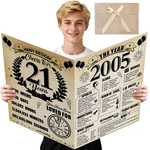 Uiorgui 21ST Birthday Cards For Women, Vintage Extra Large, New. Price: $14.76.