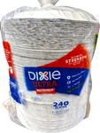 Dixie Ultra Ultimate Strength 8-1/2" Paper Plate 240 Count New. Price: $38.89.