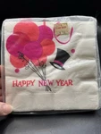 Vintage House Of Paper Happy New Year Napkins Sealed Nos 20 Luncheon. Price: $12.95.