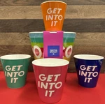 5PC Melamine Popcorn Bowl Set Tabitha Brown Multicolor New. Price: $13.99.