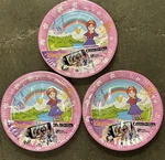 Princess Magic B Star 3D Design Lot X3 Packages 30 Total Paper Plates New. Price: $15.00.