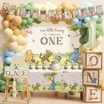 154PCS Winnie Pooh First Birthday Decorations Party Set, Classic Bear 1S... New. Price: $50.94.
