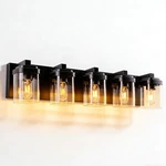 Led 31 Inch 5 Vanity Square Clear Glass Shade Bathroom Mirror Wall New. Price: $107.99.