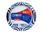 Dixie Ultra Paper Plates 10" Heavy Duty 186 Count Disposable Dinner New. Price: $34.11.
