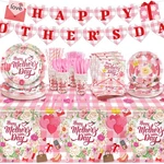 Durony 194 Pieces Happy Mother's Day Party Set Including Paper P... New. Price: $29.98.