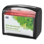 Tork 6232100 Xpressnap Tabletop Napkin Dispenser, 5.6 7.9, Black New. Price: $20.25.