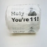 11TH Birthday Decorations Toilet Paper - Funny Design Great Hilarious Gag Laugh New. Price: $11.16.