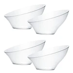 Disposable Bowls Round Small Clear Pack Of 8 Plasticpro Angled Snack New. Price: $20.00.