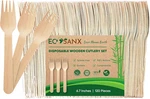120 Pcs Wooden Forks Eating 6.5" Splinter Free Compostable Eco-friendly New. Price: $14.61.