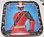 Power Rangers Ninja Steel 8 9" Paper Plates Designware Party Supplies New 2017. Price: $5.00.