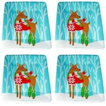 Design 32 Paper Appetizer Dessert Plates Warm Wishes Deer Christmas 7.25" New. Price: $22.95.