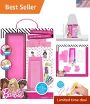 Ultimate Fashion Design Kit For Kids - Portable Set With 15 Plates And Crayons New. Price: $37.99.