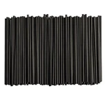 Comfy Package 500 Count 7.75" High Black Straws, Disposable Plastic Drinkin... New. Price: $20.89.