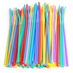 100 Pcs Colorful Flexible Plastic Straws,disposable Long Bendy STRAWS.(0.23''... New. Price: $14.45.