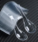 50 Pcs Disposable Clear Plastic Asian Soup Spoons - Tasting & Front , New. Price: $13.35.