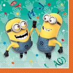 Despicable Me Minions Cartoon Movie Kids Birthday Party Paper Luncheon Napkins New. Price: $10.99.