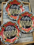 Fire Dept. / Dalmation Lot Of 3 Pkgs. - 8" Paper Party Plates 10 Count Ea. New. Price: $11.99.