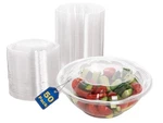 Disposable Plastic Salad Bowls With Airtight Lids Ideal For Meal Prep, Takeou... New. Price: $50.47.