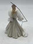 Hallmark Keepsake Ornament Celebration Barbie 2003 White Dress Mattel 4 New. Price: $15.00.