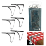 6 Pc Stainless Steel Clamps Cover Clip Holder Picnic New. Price: $8.81.