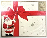 8 - Hallmark Holiday Santa Christmas Placemats Reusable Coated Vtg New Pkg 15X12. Price: $9.59.