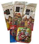 Lot 13 Pc Mix Super Mario Brothers Plastic Table Cover, Party Favors 54" 96" New. Price: $15.99.