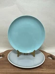 Universal Ballerina Gray And Blue 9 Inch Dinner Luncheon Plate Usa Set Of 2 Used. Price: $29.00.