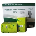 General Supply VFN60002V V-fold Dispenser Napkins 250/PACK White New. Price: $47.70.