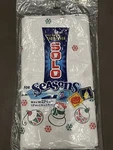 Solo Christmas Poly Paper Tablecloth 54X 108 Vintage Retro Ornaments Snowman New. Price: $8.99.