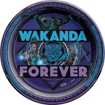 Black Panther Wakanda Forever Marvel Kids Birthday Party 9" Paper Dinner Plates New. Price: $10.99.