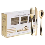N9R 300PCS Plastic Silverware, Heavy Duty GOLD-300PACK New. Price: $54.55.