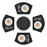5PCS Round Wedge Sets With Centerpiece Table Mats,... New. Price: $16.37.