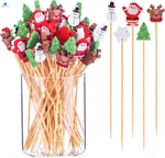 Jtmyaota 100 Pack Christmas Toothpicks For Appetizers, 4.7 Inch Natural... New. Price: $17.59.