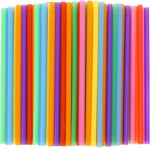 120 Pack Smoothie Straws, 10.3 Inches Disposable, Milkshake Plastic New. Price: $14.13.