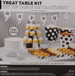 27PC Treat Table Kit Black/white New. Price: $25.99.