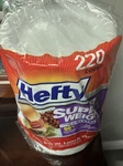 Hefty Super Weight 7/8 In Foam Plate, 220-COUNT New. Price: $35.99.