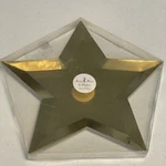 New Nib Meri Gold Star (8) Paper Plates Christmas Nye Holiday Party 10.5". Price: $9.99.